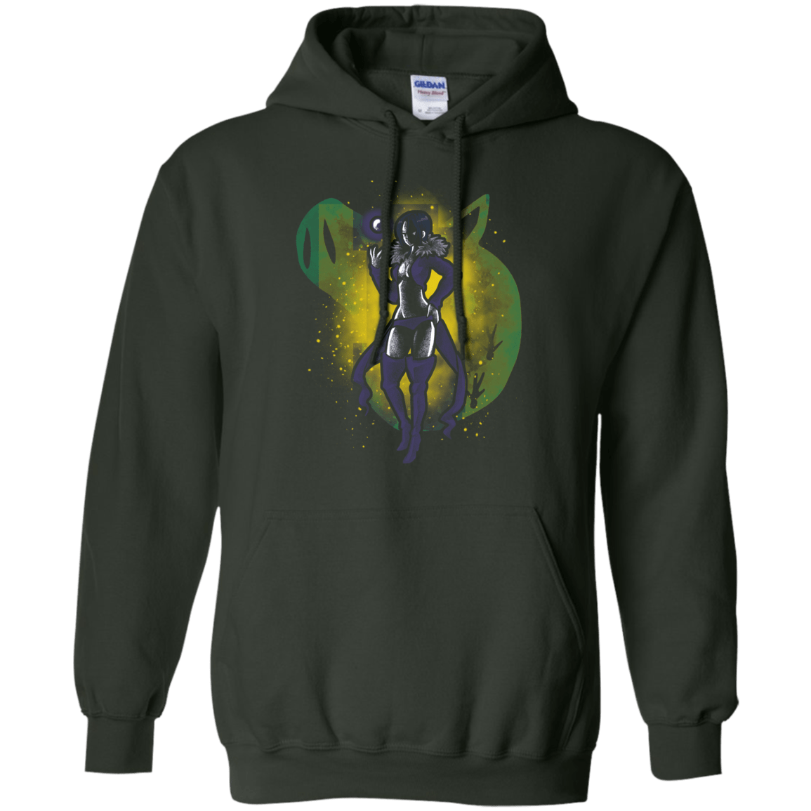 Sweatshirts Forest Green / S Gluttony Hero Pullover Hoodie