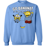 Sweatshirts Carolina Blue / S Go Banana! Crewneck Sweatshirt