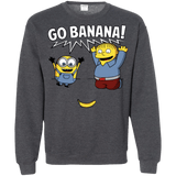 Sweatshirts Dark Heather / S Go Banana! Crewneck Sweatshirt