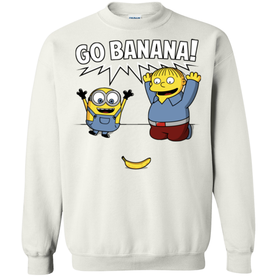 Sweatshirts White / S Go Banana! Crewneck Sweatshirt