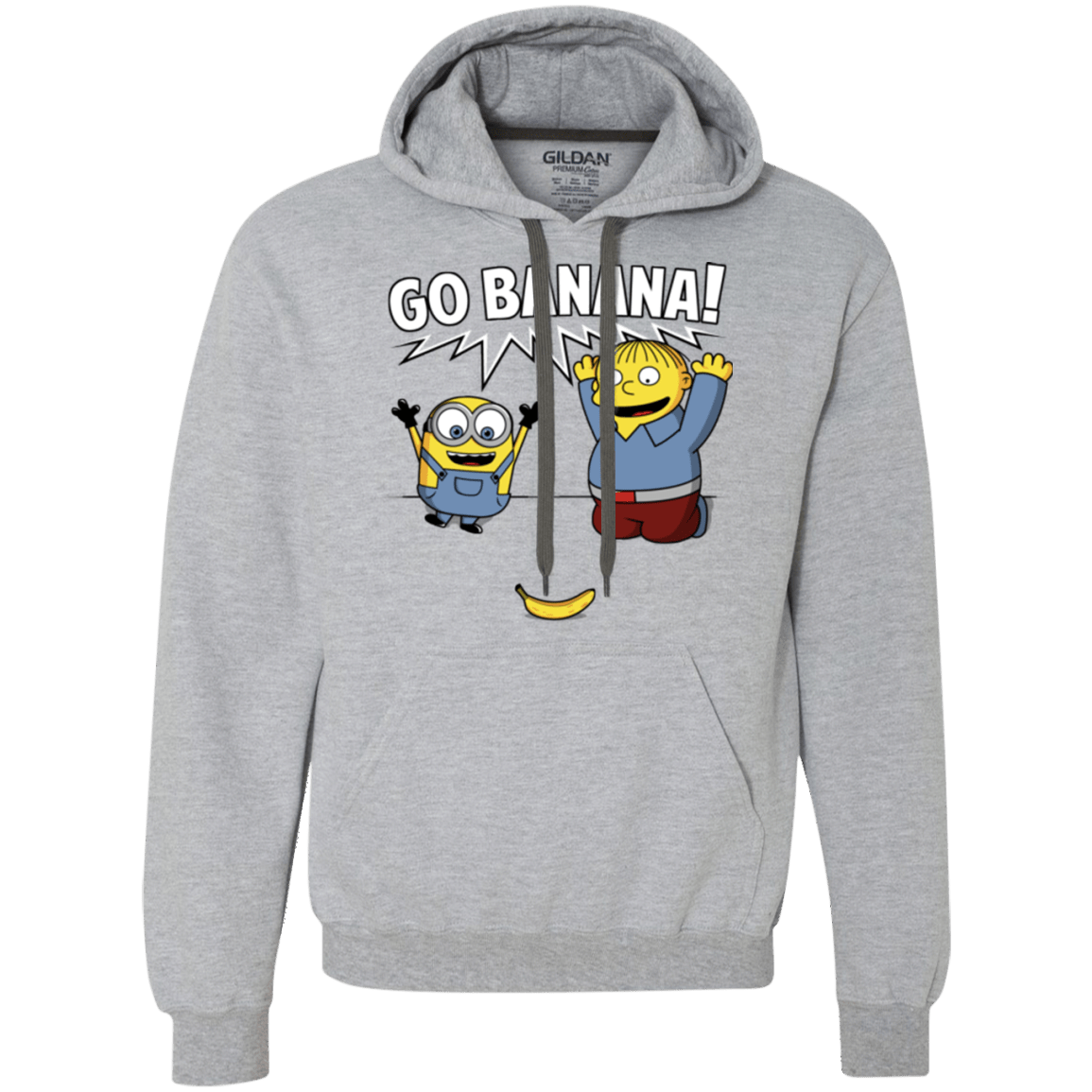 Sweatshirts Sport Grey / S Go Banana! Premium Fleece Hoodie