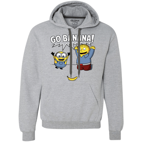 Sweatshirts Sport Grey / S Go Banana! Premium Fleece Hoodie