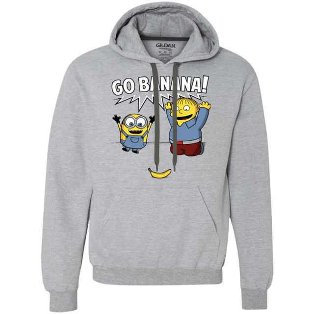 Sweatshirts Sport Grey / S Go Banana! Premium Fleece Hoodie