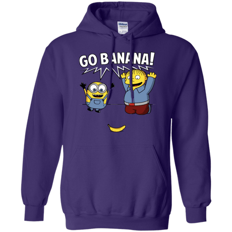 Sweatshirts Purple / S Go Banana! Pullover Hoodie
