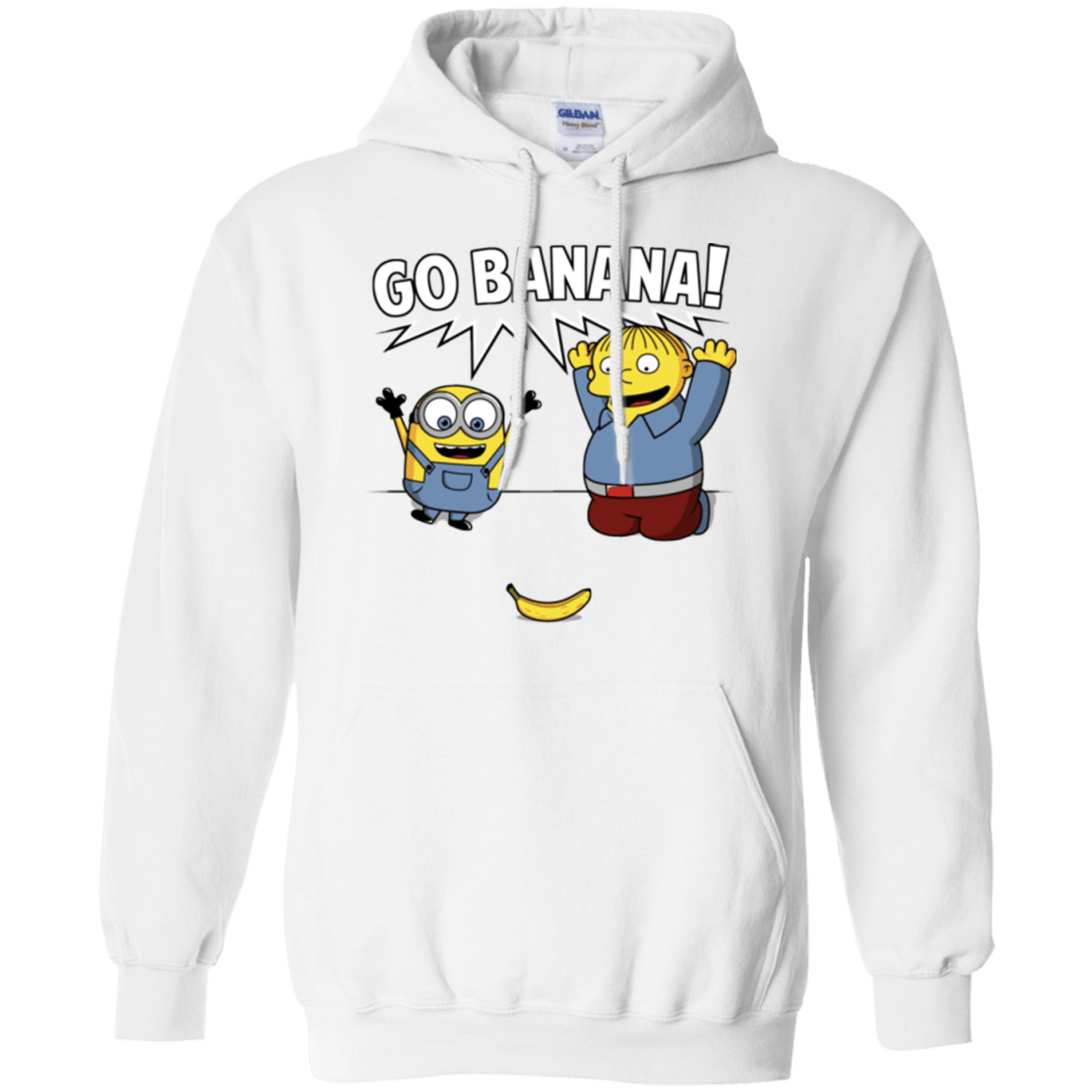 Sweatshirts White / S Go Banana! Pullover Hoodie