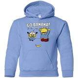 Sweatshirts Carolina Blue / YS Go Banana! Youth Hoodie