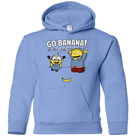 Sweatshirts Carolina Blue / YS Go Banana! Youth Hoodie