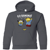 Sweatshirts Charcoal / YS Go Banana! Youth Hoodie