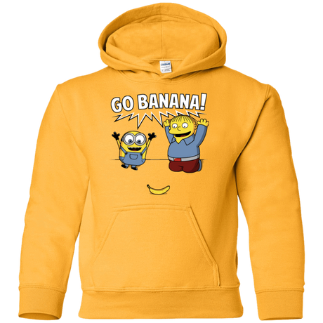 Sweatshirts Gold / YS Go Banana! Youth Hoodie