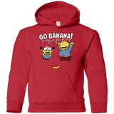 Sweatshirts Red / YS Go Banana! Youth Hoodie