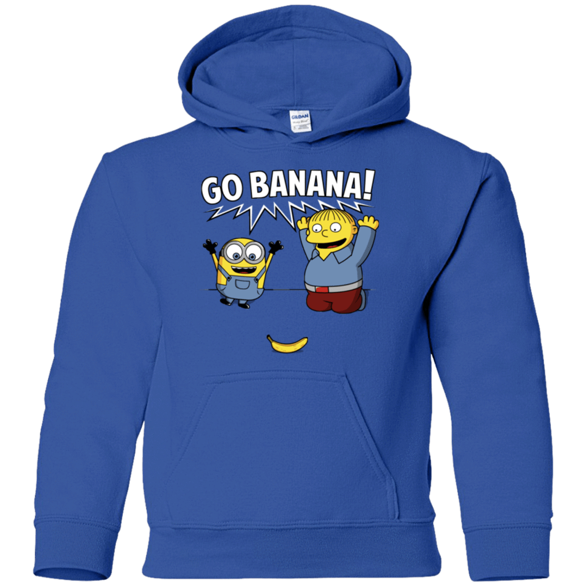 Sweatshirts Royal / YS Go Banana! Youth Hoodie
