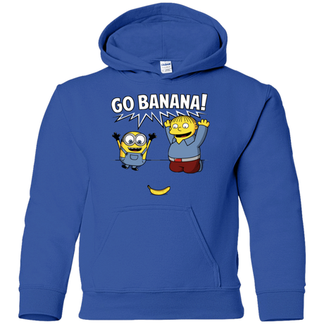 Sweatshirts Royal / YS Go Banana! Youth Hoodie
