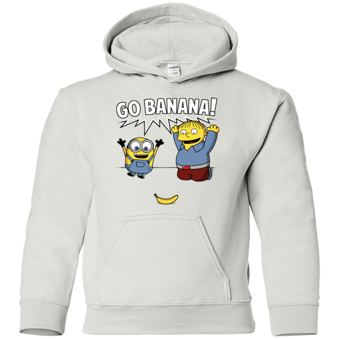 Sweatshirts White / YS Go Banana! Youth Hoodie