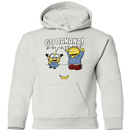 Sweatshirts White / YS Go Banana! Youth Hoodie