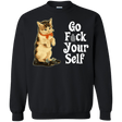 Sweatshirts Black / Small Go fck yourself Crewneck Sweatshirt