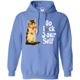 Sweatshirts Carolina Blue / Small Go fck yourself Pullover Hoodie