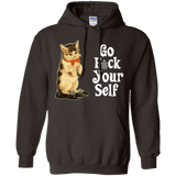 Sweatshirts Dark Chocolate / Small Go fck yourself Pullover Hoodie
