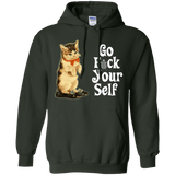 Sweatshirts Forest Green / Small Go fck yourself Pullover Hoodie