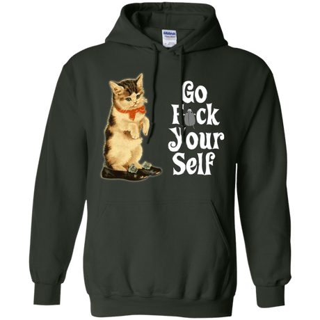 Sweatshirts Forest Green / Small Go fck yourself Pullover Hoodie