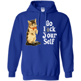 Sweatshirts Royal / Small Go fck yourself Pullover Hoodie
