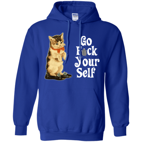 Sweatshirts Royal / Small Go fck yourself Pullover Hoodie