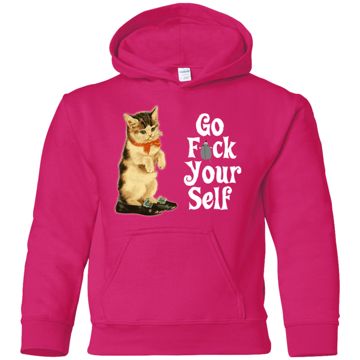 Sweatshirts Heliconia / YS Go fck yourself Youth Hoodie