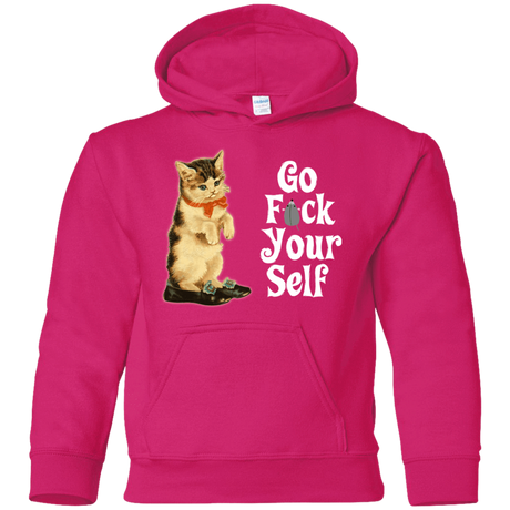 Sweatshirts Heliconia / YS Go fck yourself Youth Hoodie