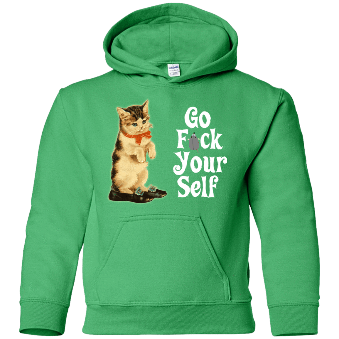 Sweatshirts Irish Green / YS Go fck yourself Youth Hoodie