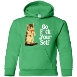 Sweatshirts Irish Green / YS Go fck yourself Youth Hoodie