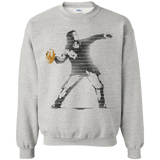 Sweatshirts Ash / Small GO LONG MARK Crewneck Sweatshirt