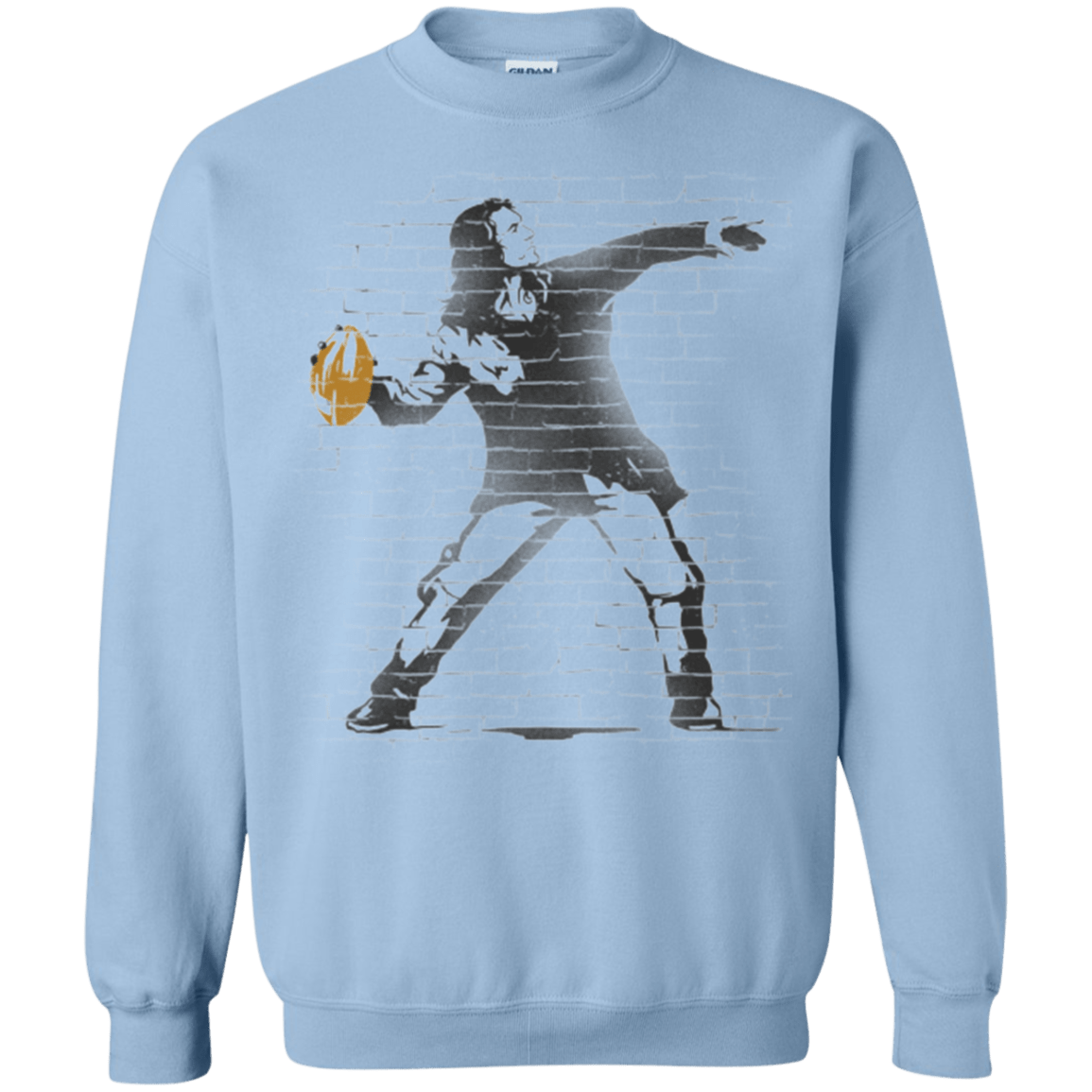 Sweatshirts Light Blue / Small GO LONG MARK Crewneck Sweatshirt