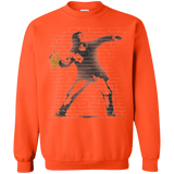 Sweatshirts Orange / Small GO LONG MARK Crewneck Sweatshirt
