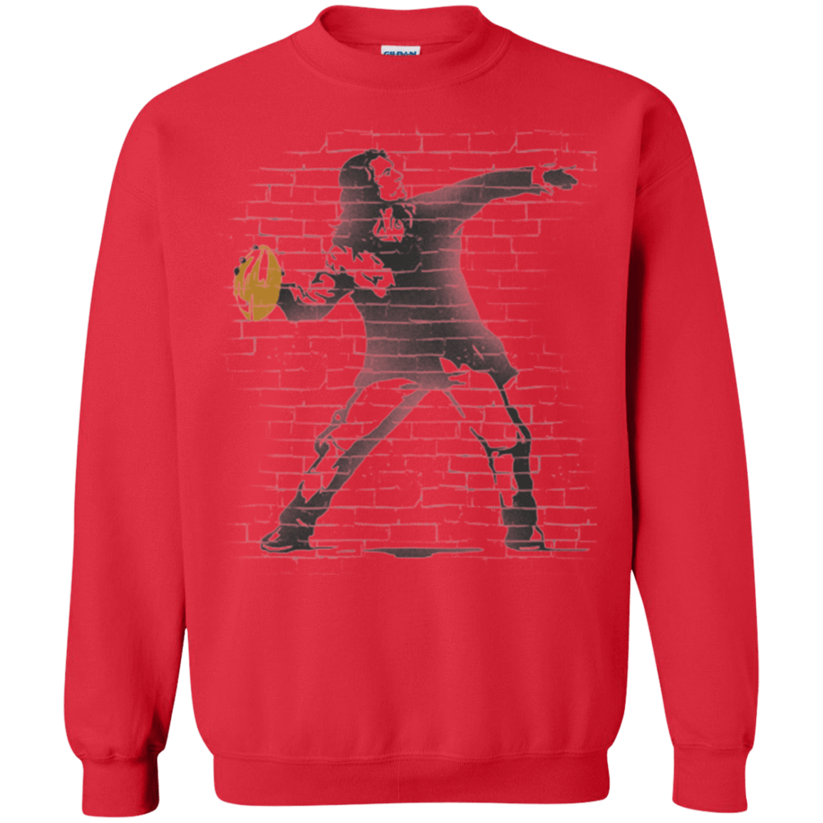 Sweatshirts Red / Small GO LONG MARK Crewneck Sweatshirt