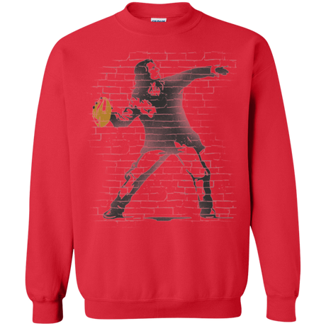 Sweatshirts Red / Small GO LONG MARK Crewneck Sweatshirt