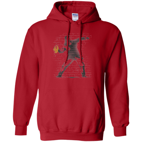 Sweatshirts Red / Small GO LONG MARK Pullover Hoodie