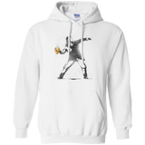 Sweatshirts White / Small GO LONG MARK Pullover Hoodie