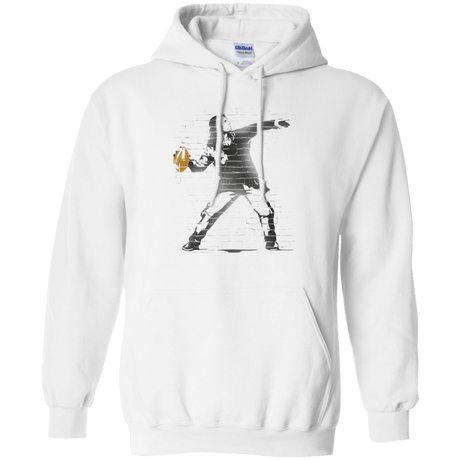 Sweatshirts White / Small GO LONG MARK Pullover Hoodie