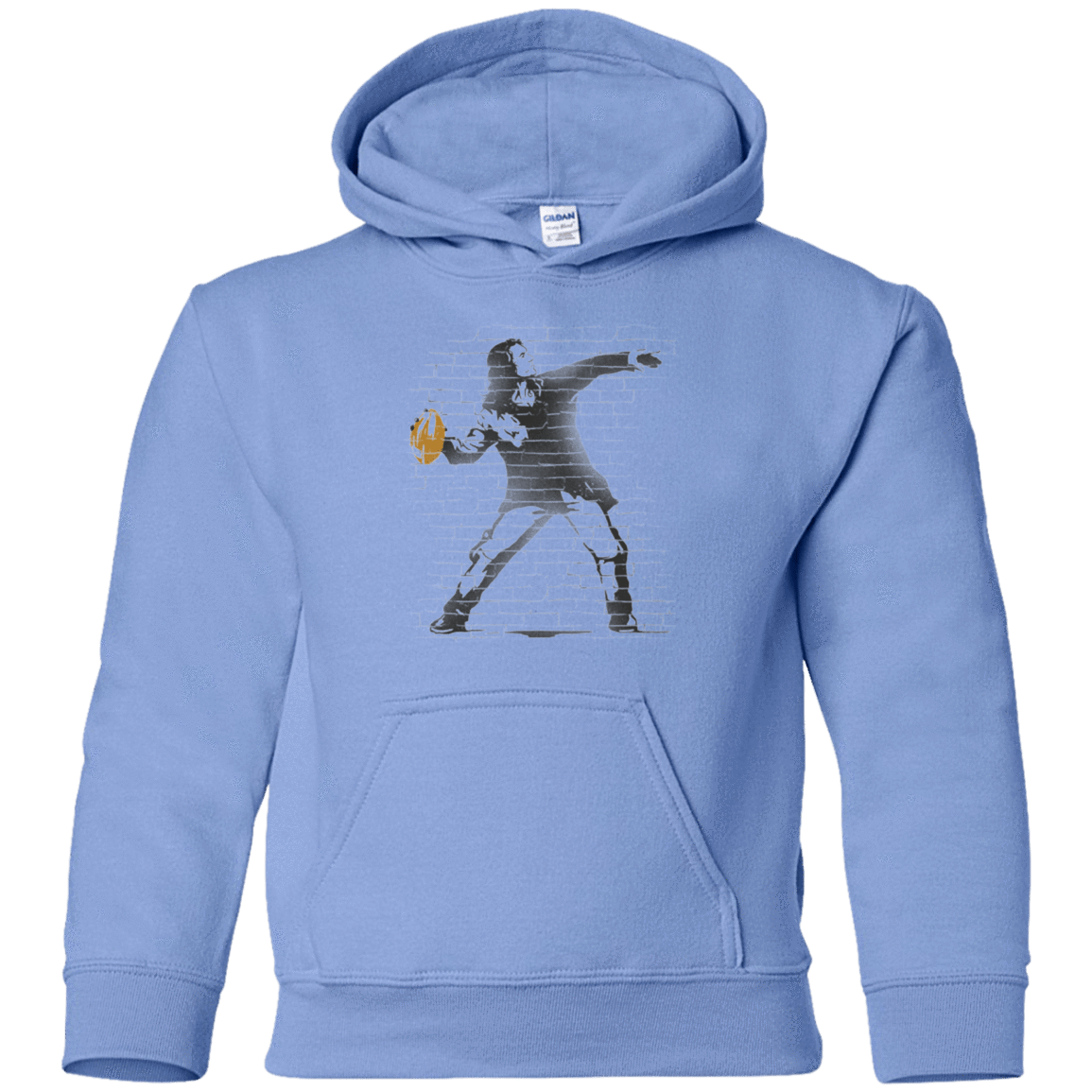 Sweatshirts Carolina Blue / YS GO LONG MARK Youth Hoodie