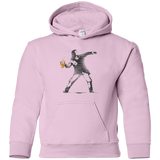 Sweatshirts Light Pink / YS GO LONG MARK Youth Hoodie