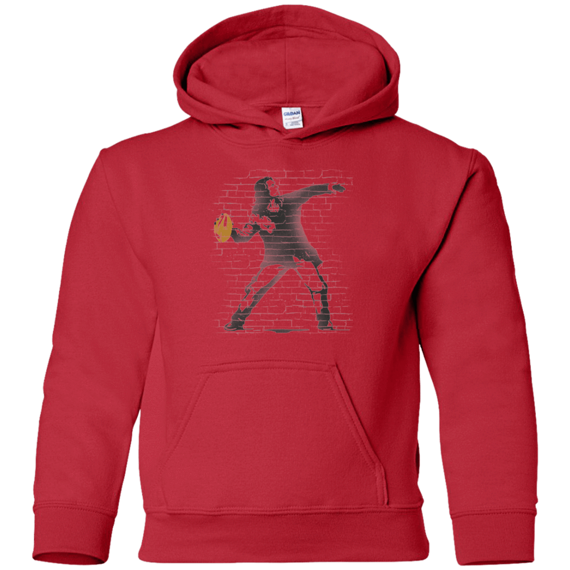 Sweatshirts Red / YS GO LONG MARK Youth Hoodie