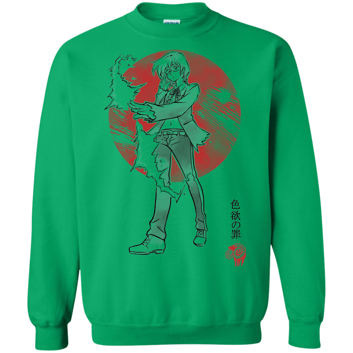 Sweatshirts Irish Green / S Goat Lust Crewneck Sweatshirt