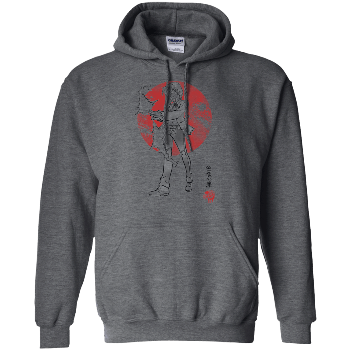 Sweatshirts Dark Heather / S Goat Lust Pullover Hoodie