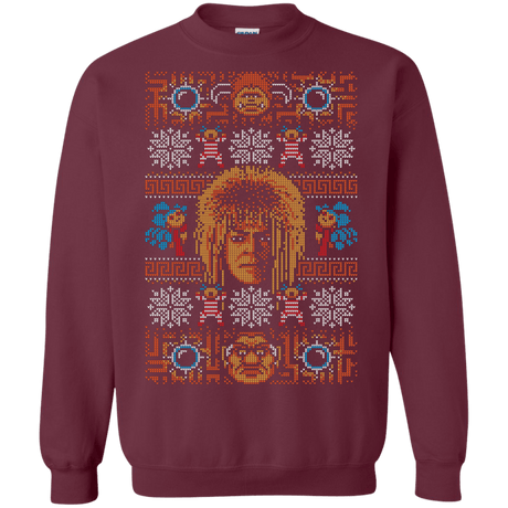 Sweatshirts Maroon / Small Goblin Christmas Crewneck Sweatshirt