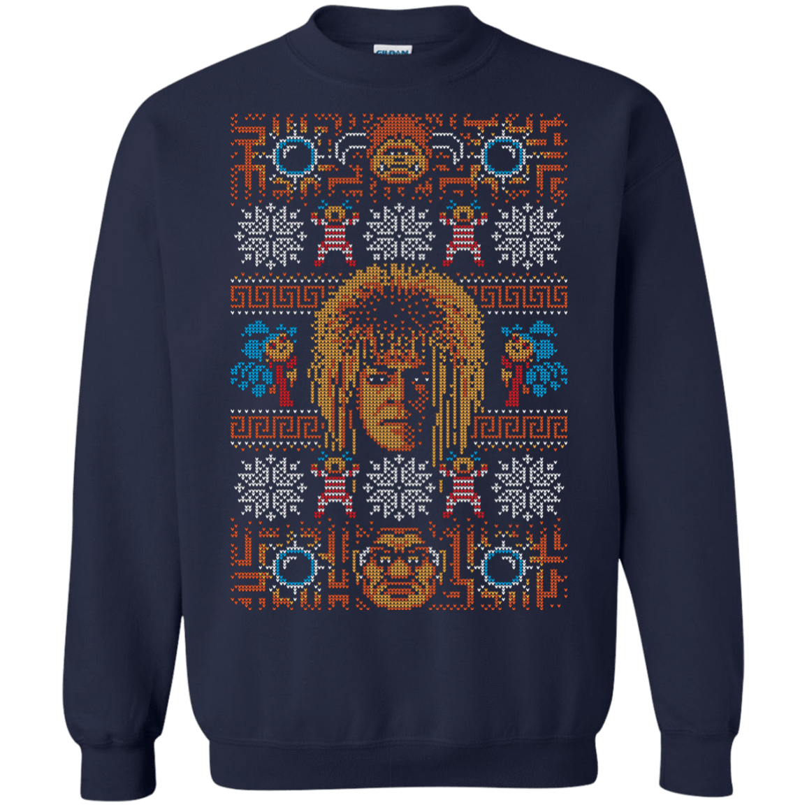 Sweatshirts Navy / Small Goblin Christmas Crewneck Sweatshirt