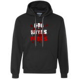 Sweatshirts Black / Small God hates fangs Premium Fleece Hoodie