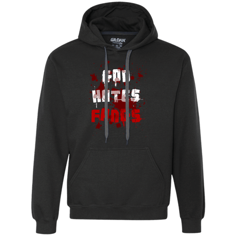 Sweatshirts Black / Small God hates fangs Premium Fleece Hoodie