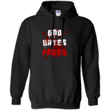 Sweatshirts Black / Small God hates fangs Pullover Hoodie