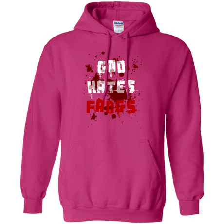 Sweatshirts Heliconia / Small God hates fangs Pullover Hoodie