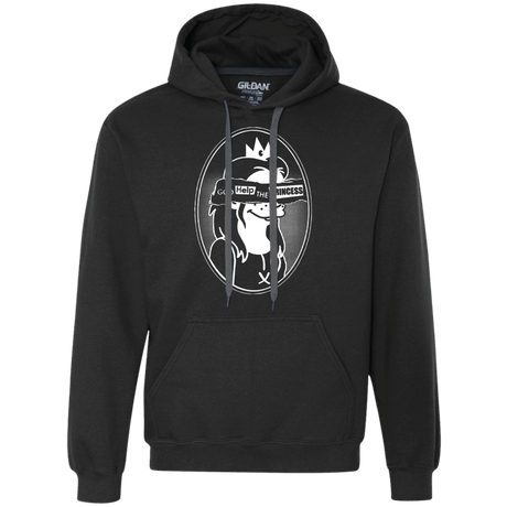 Sweatshirts Black / S God Help The Princess Premium Fleece Hoodie