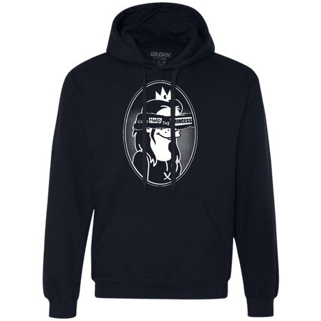 Sweatshirts Navy / S God Help The Princess Premium Fleece Hoodie